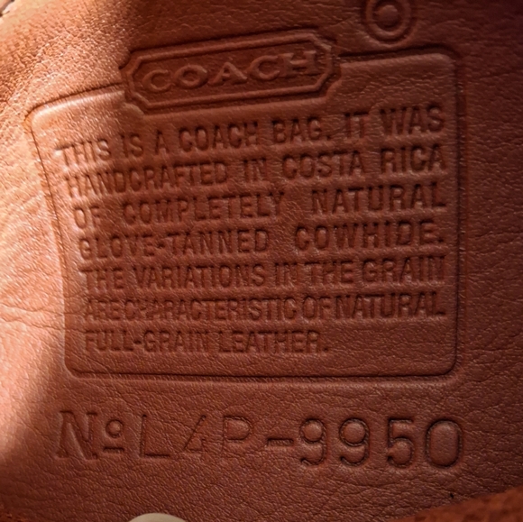 Vintage COACH 9950 Janice Shoulder Bag Crossbody Purse - Picture 7 of 7